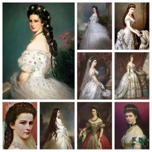 Princess Sissi Empress Elisabeth Jigsaw Puzzle 500 1000 1200 2000pcs For Adults Living Room Art Royal Theme Creative Hobby Gift