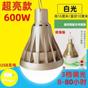 Super Bright Energy Saving LED Emergency Light Outdoor Camping Stall Lighting Portable Night Market Lamp Home Decor Source of Light
