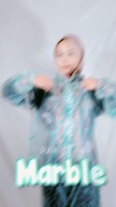 Rain City Jas Hujan Setelan Polkadot Marble 69130 Transparan Stylish & Tahan Air