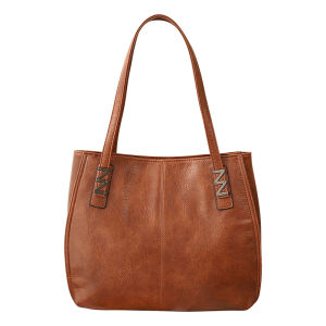BYUELUN | Large Capacity Retro Soft Leather Tote Bags