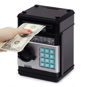 threetrees  Piggy Bank With Password Locker Auto Drawn And Music Sound  Lardge Size Cash Coin Can ATM Bank Electronic Coin Money Bank Gift For Kids Tabung Simpanan 儿童密码存钱罐