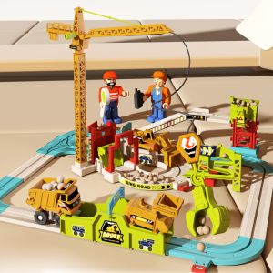 Educational Marble Run Car Track Set Toy