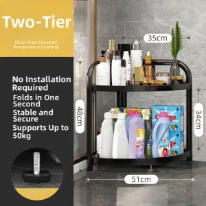 Bathroom Storage Rack Multi-purpose Shelf