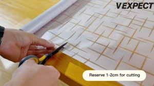 Frosted Window Film Sticker Privacy Glass Films for Windows & Doors No Glue Static Decorative Window Glass Sticker for Home Kitchen Office UV Protection 3D Cross Pattern
