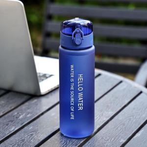 Large Capacity Sports Water Bottle Leak Proof Plastic Cup Drinking Outdoor Travel Portable Gym Fitness Jugs