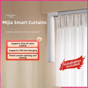Miui | Smart Remote Control Electric Curtain Machine Lithium Battery Version