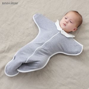Insular | INSULAR Newborn Cotton Sleeping Bags Cotton Baby Raised Hand Anti-shock Infant Comfortable Blanket Children Products 4 Seasons