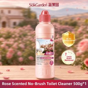 suk garden | No Scrubbing Toilet Bowl Cleaner Powerful Stain Removal and Deodorization