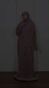 SAFIRA - Mukena Terusan Dewasa Bordir Bunga Melati Katun Premium