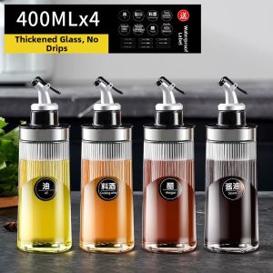 KuaKe | Anti-Drip Large Capacity Thick Glass Oil Bottle
