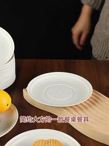 TAFUMAN | Thickened Heat-Resistant Portable Dish Plate