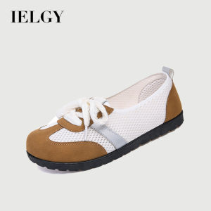 IELGY Womens Shoes Mesh Shallow Mouth Comfortable All-match Sports Training Shoes