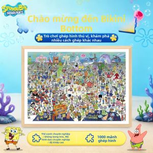 Bộ Ghép Hình Chào mừng đến với Bikini Bottom 1000 Miếng