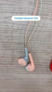 Headset MACARON U24 + Mic Stereo Extra Bass Jack Audio