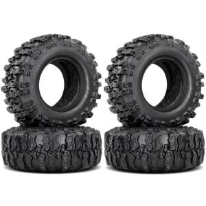 OGRC 33*14mm  0.7 Crawler Car Rubber Tires  for Axial SCX30 Bronco K10 Jeep 1/30 RC Crawler Car Upgrades Parts