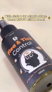 EZPET Semburan Kutu & Tanda Haiwan 100ml | Spray Kutu Anjing Kucing Kulit Sensitif | EZPET Pet Flea Tick Control Spray for Dogs Cats Itchy Skin Anti Parasite Spray Natural Formula Safe for Pets Kutu Spray Flea Control Spray Tick Spray 猫狗驱虫喷雾 宠物跳蚤蜱虫喷雾