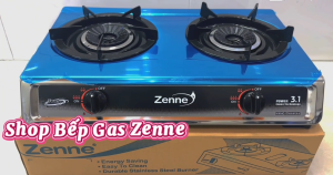 BẾP GAS ĐÔI ZENNE KGS 204 NHẬP KHẨU MALAYSIA – MẶT BẾP INOX - NGỌN LỬA MẠNH VÀ HỘI TỤ - TIẾT KIỆM GAS