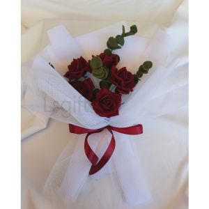 Buket bunga mawar | buket bunga flanel | buket wisuda sempro anniv hadiah