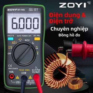 Máy Đo Điện Cảm ZT-102L 6000 Đếm Máy Kiểm Tra LCR Đo Dòng Điện/màn Hình Điện Áp AC/DC T-RMS Lên Đến 600A 600V Máy Đo Điện Áp Ampe Kỹ Thuật Số