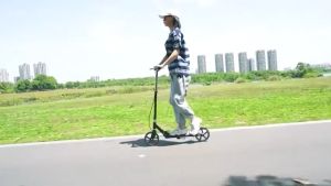 สกู๊ตเตอร์ สกู๊ตเตอร์ขาไถ สกู๊ตเตอร์2ล้อ พับเก็บได้ เบรกมือ ปรับสูงต่ำ สกู๊ตเตอร์รุ่นพกพา Sport Scooter สกู๊ตเตอร์ออกกำลังกาย สกู๊ตเตอร์ผู้ใหญ่ สกู๊ตเตอร์ ขา ไถ สกู๊ตเตอร์ขาไถ ราคา - Lazada