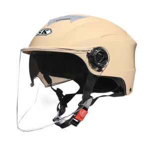 ANDIYA | 3C Certified Dual Lens Helmet for Motorbike E-bike
