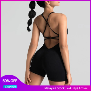 Smooth Yoga Clothes Gym Women Yoga Suit Shorts Outdoor Beautiful Backwear Foam Back Fitness Clothing Shirts Tights one-piece New Sports Jumpsuit Bodysuit Fitness Clothes Fitness Wear