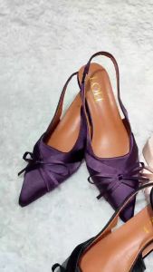 2244 Sepatu Heels Wanita Pita Elegan Terkini (With Box)