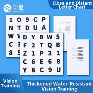 ZHONGLIANG | Near and Far Vision Training Card for Myopia Prevention Eye Fatigue Reduction