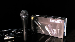 RAYHAYES RD-6 Professional Dynamic Microphone All-Metal Construction with 5 Meter Cable for Karaoke Recording