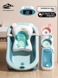 Foldable Thermal-sensing Baby Bathtub