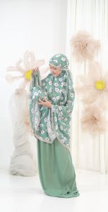 MUKENA ANAK TANGGUNG RENDA RAYON 3 IN 1 TANIA