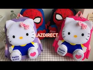 COD กระเป๋าเป้สะพายหลัง ลายการ์ตูน Spider Man 3 มิติ ป้องกันกระดูกสันหลัง และไหล่ สําหรับเด็กผู้ชาย และเด็กผู้หญิง 1-6 Childrens Backpack