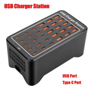 Pengecas dinding Desktop Universal untuk telefon dan Tablet