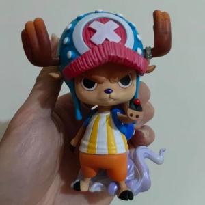 Bandai | New 10cm One Piece Anime Figures Tony Tony Chopper Figure Cute Pvc Statue Collection Model Birthday Gifts Custom Toys Pre-Salo