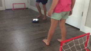 Kids Hover Soccer Rechargeable LED Light Air Power Football With Musical Indoor & Outdoor Children Educational Toys
