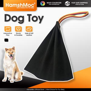 HamshMoc Durable Dog Bite Sleeve Interactive Dog Bite Tug Toy Professional Biting Equipment with Handle for Medium Large Dog for Bite Training