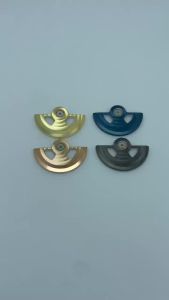 Màu Xám NH35 Chuyển Động Rotor Phù Hợp Phổ Biến Cho NH36 NH38 NH39 4R35 7S26 Con Lắc Dao Động Trọng Lượng Búa Tái Trang Bị Các Bộ Phận Để Sửa Chữa Đồng Hồ
