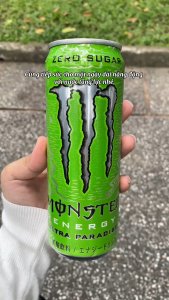 [HCM] NƯỚC TĂNG LỰC MONSTER ZERO SUGAR KHÔNG ĐƯỜNG HƯƠNG VỊ KIWI VÀ TÁO XANH (LON 355ML)- HÀNG NHẬT NỘI ĐỊA