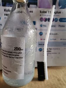 Kicks glue 200ml Waterbased clear for reglue sneakers