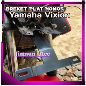 Breket Kucay dudukan plat nomor Kucay Vixion New NVL NVA Vixion R