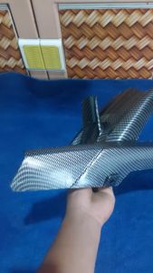 cover tutup rantai spakbor kolong bawah yamaha jupiter mx king karbon