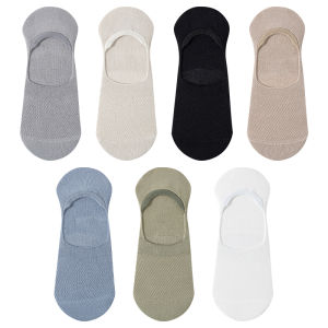 JIAZINI | Mens Summer Lightweight Breathable Anti-Odor Anti-Slip Socks