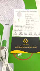 Vợt Bắt Muỗi Thông Minh Tích Điện Có Tích Hợp Đèn Chính Hãng MPE/ Có  Loại Dây Sạc Rời