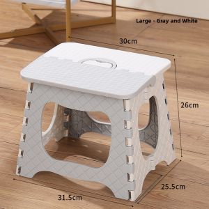 MRUN | Portable Heavy-duty Plastic Outdoor Folding Stool