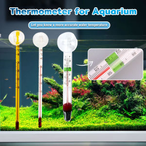 Suomi Aquarium Glass Fish Tank Water Temperature Measurement Fishbowl Meter Thermometer