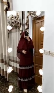 Variasi Kriwil Renda & Gamis Syari Cerutty Dewasa