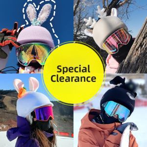 AS FISH | Cute Wool Ski Helmet Cover