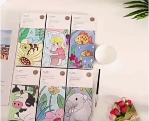 Buku Mewarnai Anak Coloring Book Paket Kuas Melukis
