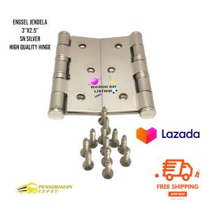 Engsel Tebal Stainles 3"Inch Bagus/Engsel Pintu Jendela Stenlis/Engsel Jendela Rumah Engsel Pintu cn