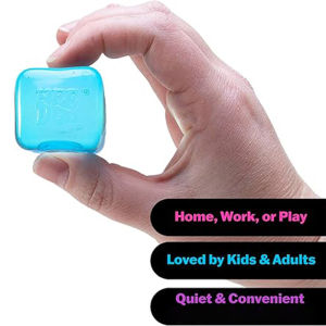Schylling Needoh Nice Cube Sensory Fidget Toy Stress Relief Squishy Squeeze Anti-Anxiety Focus Calm Toy For Kids Adults ADHD
